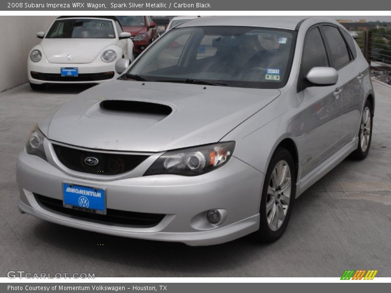 Spark Silver Metallic / Carbon Black 2008 Subaru Impreza WRX Wagon