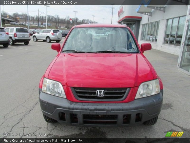 Milano Red / Dark Gray 2001 Honda CR-V EX 4WD