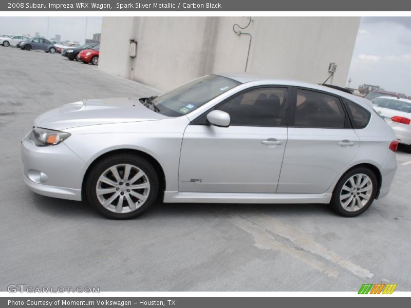 Spark Silver Metallic / Carbon Black 2008 Subaru Impreza WRX Wagon
