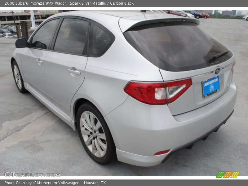 Spark Silver Metallic / Carbon Black 2008 Subaru Impreza WRX Wagon