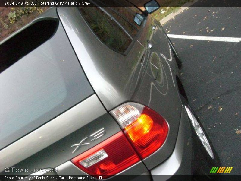 Sterling Grey Metallic / Grey 2004 BMW X5 3.0i