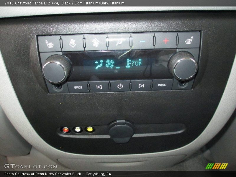 Black / Light Titanium/Dark Titanium 2013 Chevrolet Tahoe LTZ 4x4