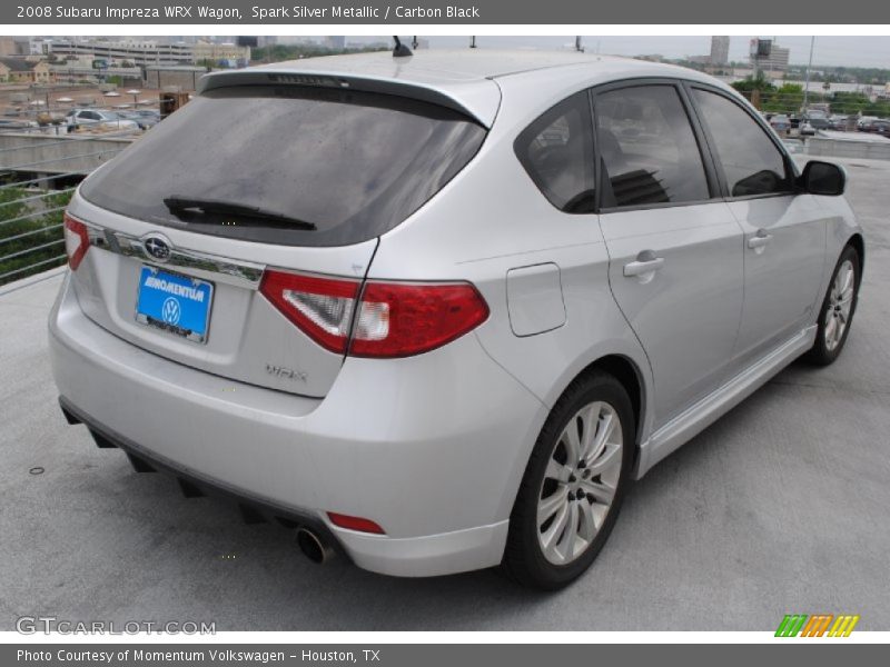 Spark Silver Metallic / Carbon Black 2008 Subaru Impreza WRX Wagon