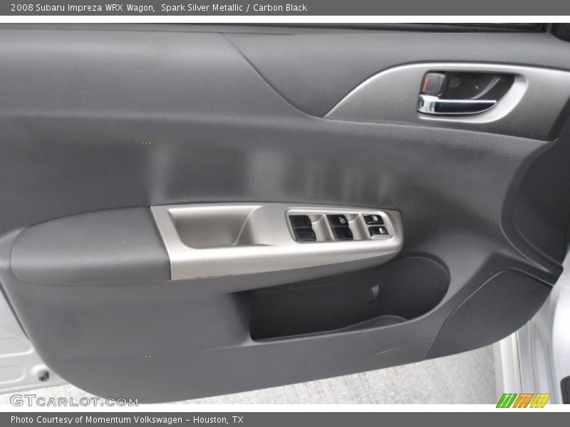 Spark Silver Metallic / Carbon Black 2008 Subaru Impreza WRX Wagon