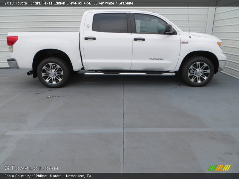 Super White / Graphite 2013 Toyota Tundra Texas Edition CrewMax 4x4