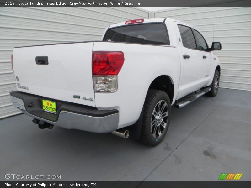Super White / Graphite 2013 Toyota Tundra Texas Edition CrewMax 4x4