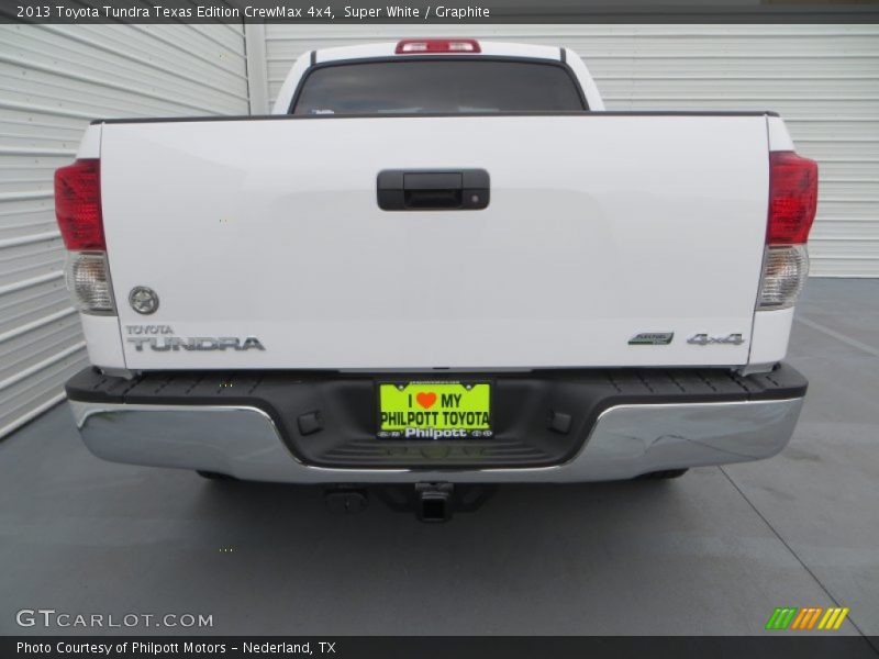 Super White / Graphite 2013 Toyota Tundra Texas Edition CrewMax 4x4