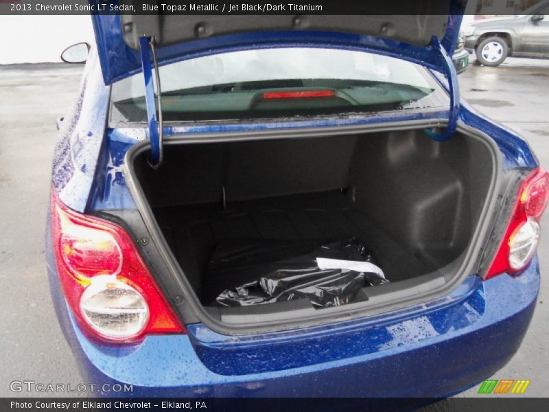  2013 Sonic LT Sedan Trunk