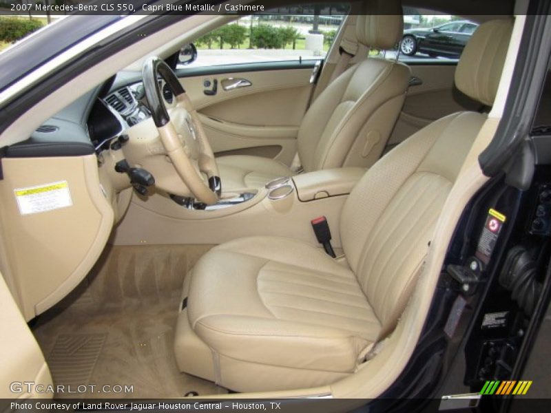  2007 CLS 550 Cashmere Interior