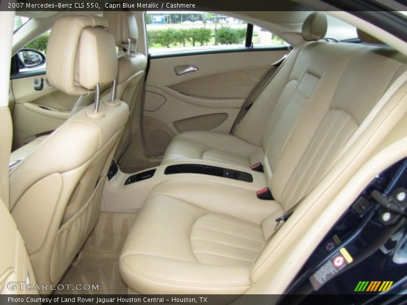 Rear Seat of 2007 CLS 550