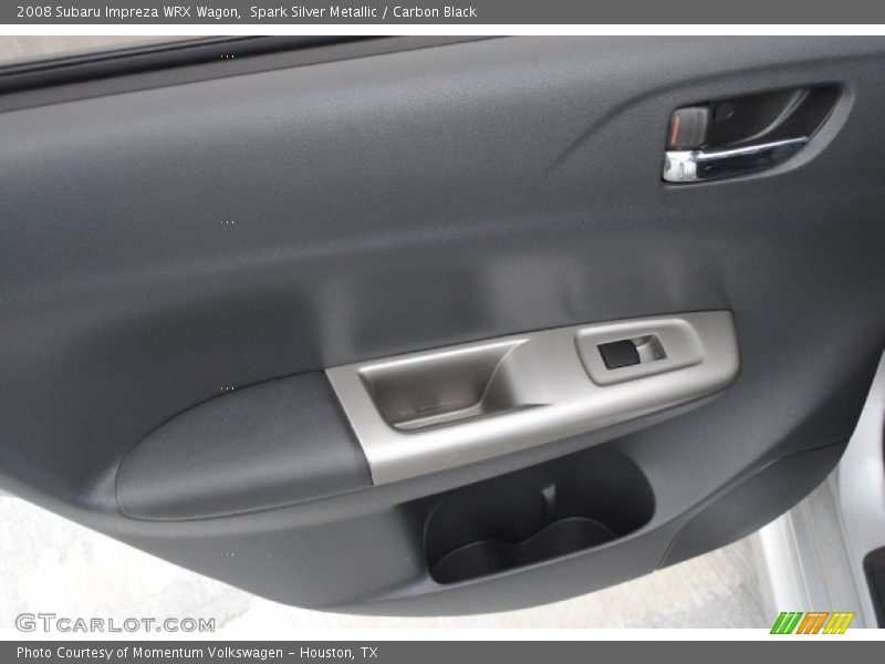 Spark Silver Metallic / Carbon Black 2008 Subaru Impreza WRX Wagon