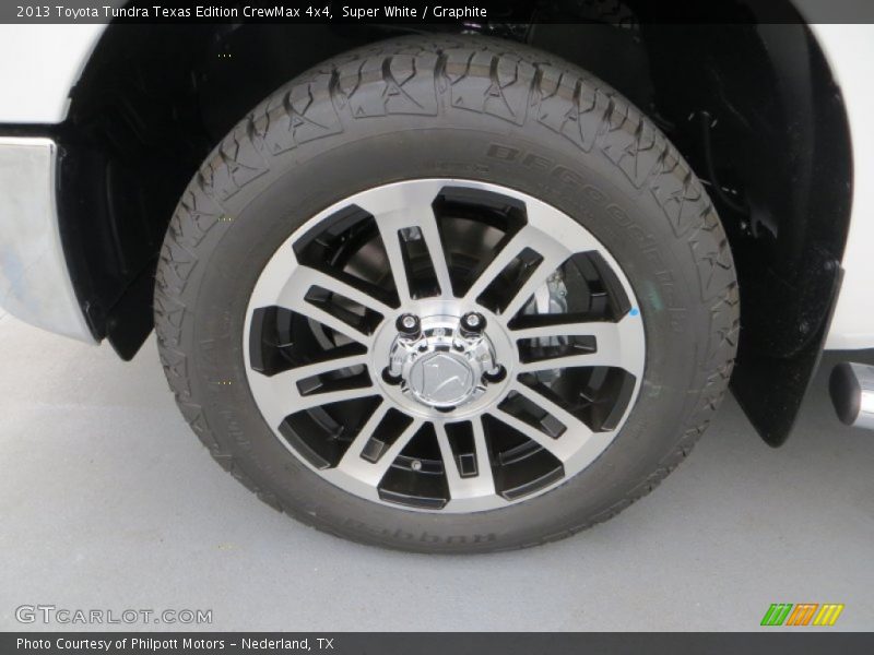 Super White / Graphite 2013 Toyota Tundra Texas Edition CrewMax 4x4