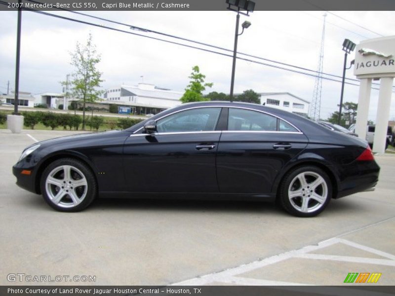  2007 CLS 550 Capri Blue Metallic