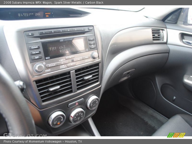 Spark Silver Metallic / Carbon Black 2008 Subaru Impreza WRX Wagon