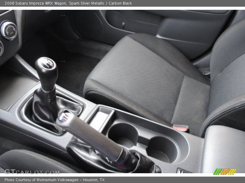 Spark Silver Metallic / Carbon Black 2008 Subaru Impreza WRX Wagon
