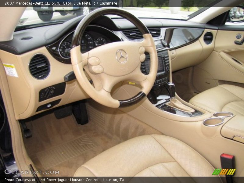  2007 CLS 550 Cashmere Interior