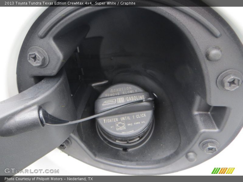 Super White / Graphite 2013 Toyota Tundra Texas Edition CrewMax 4x4