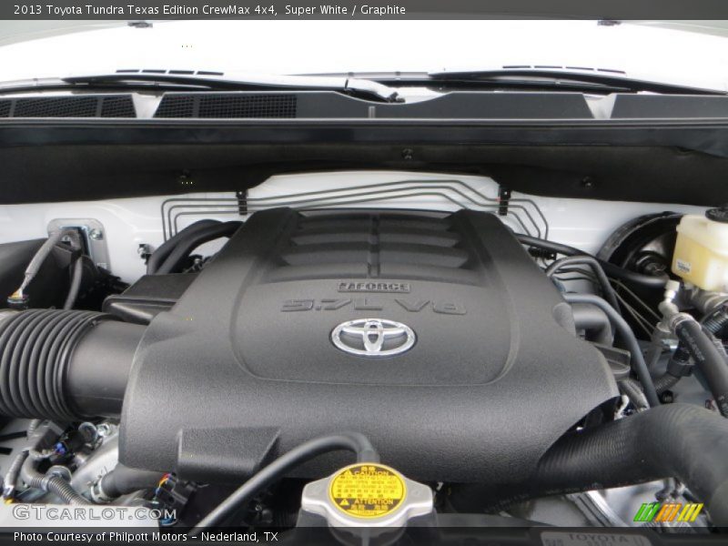 Super White / Graphite 2013 Toyota Tundra Texas Edition CrewMax 4x4