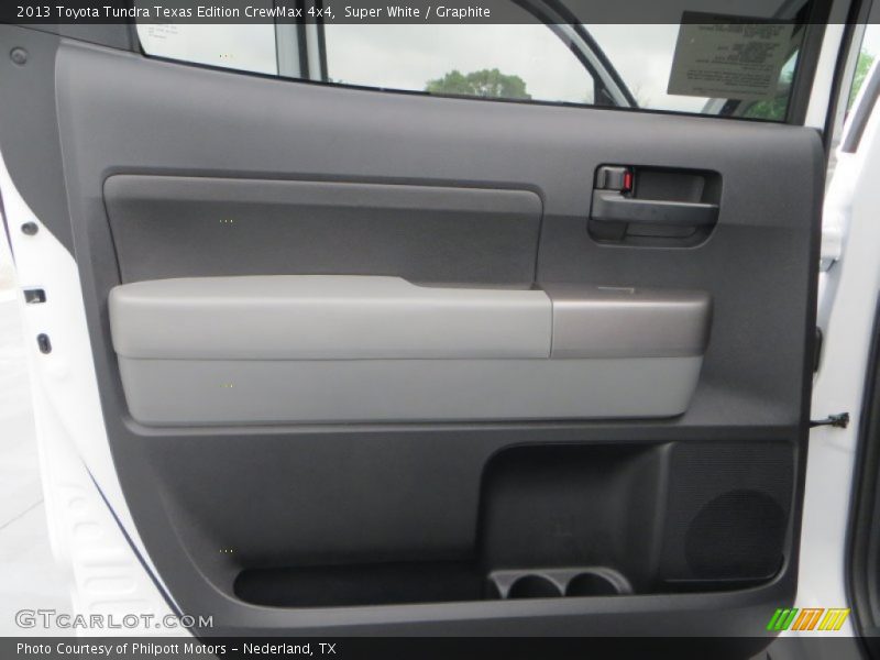 Super White / Graphite 2013 Toyota Tundra Texas Edition CrewMax 4x4