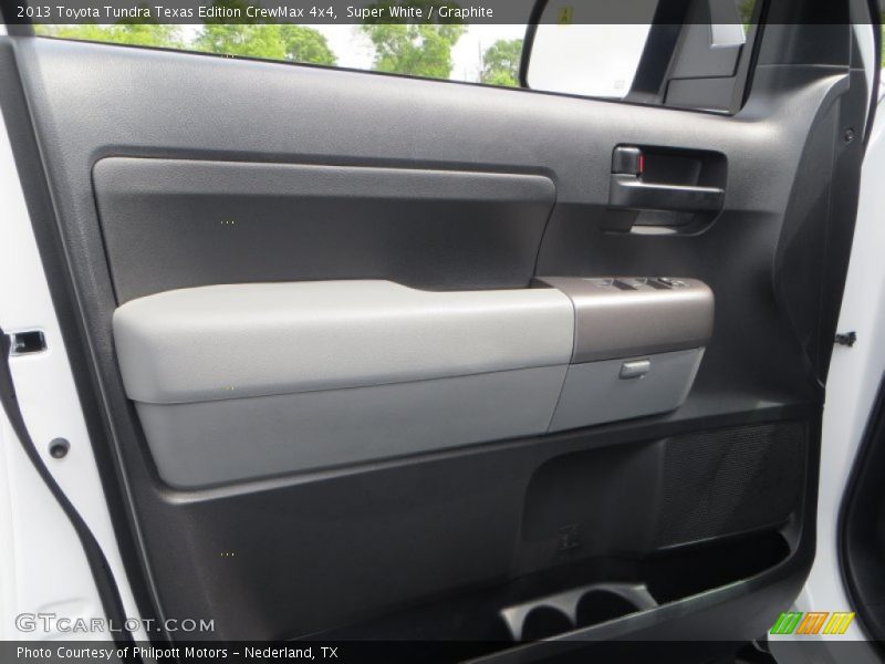 Super White / Graphite 2013 Toyota Tundra Texas Edition CrewMax 4x4