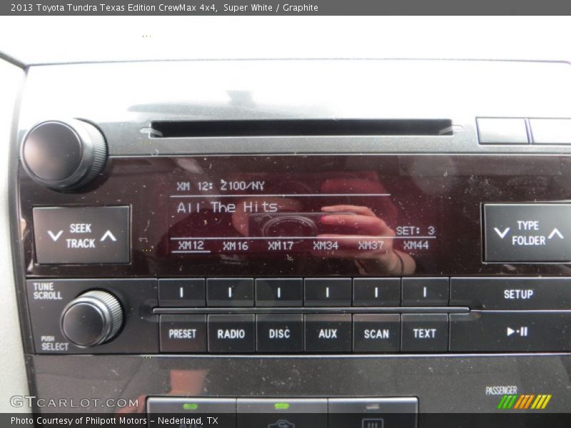 Super White / Graphite 2013 Toyota Tundra Texas Edition CrewMax 4x4