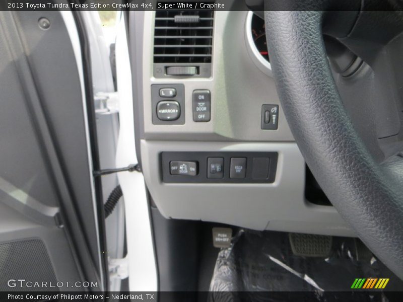 Super White / Graphite 2013 Toyota Tundra Texas Edition CrewMax 4x4