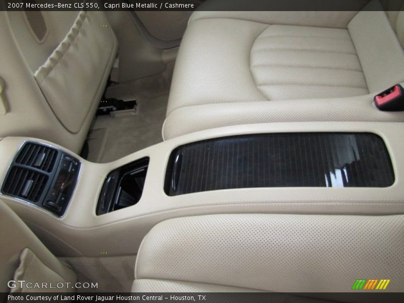 Capri Blue Metallic / Cashmere 2007 Mercedes-Benz CLS 550