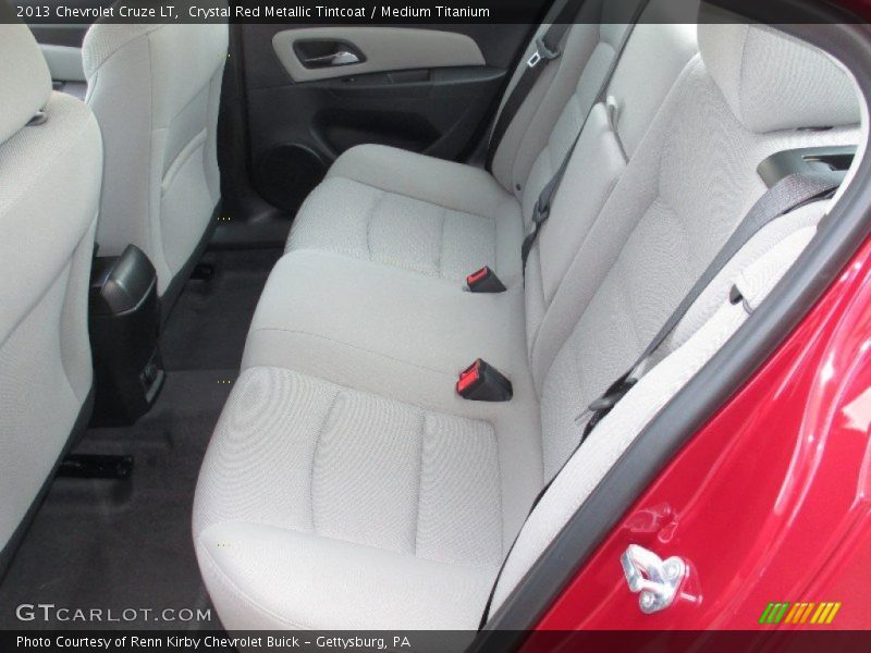 Crystal Red Metallic Tintcoat / Medium Titanium 2013 Chevrolet Cruze LT