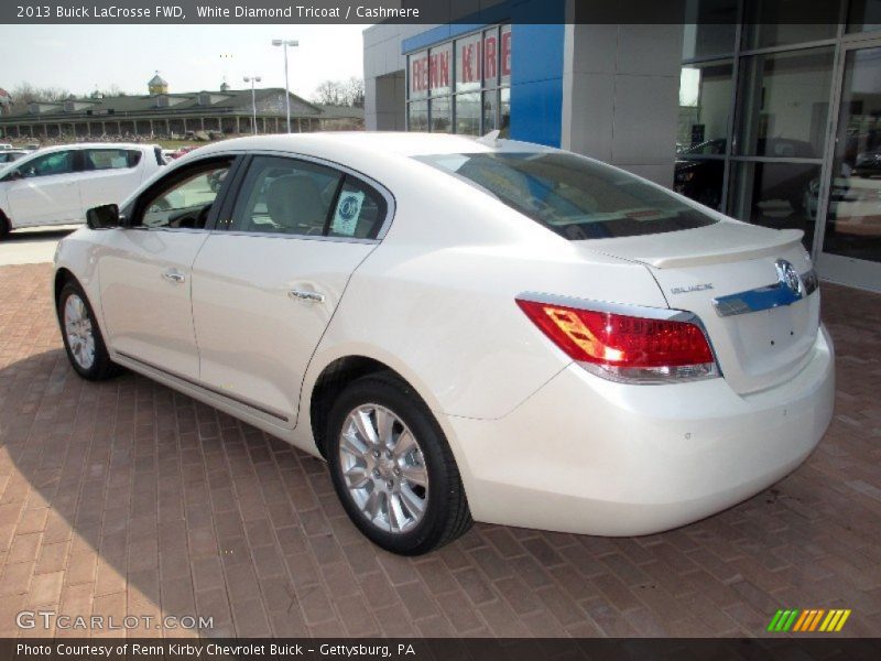White Diamond Tricoat / Cashmere 2013 Buick LaCrosse FWD