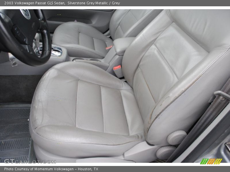 Front Seat of 2003 Passat GLS Sedan