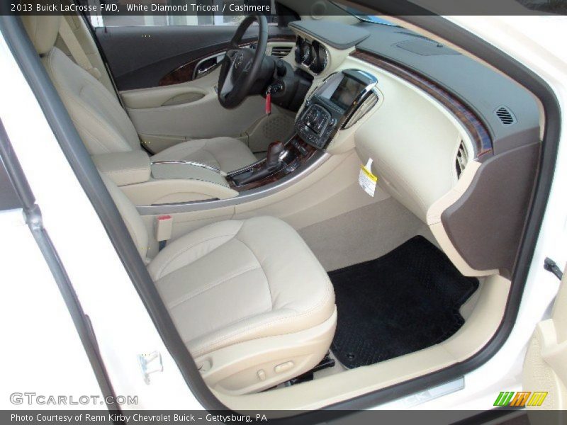 White Diamond Tricoat / Cashmere 2013 Buick LaCrosse FWD