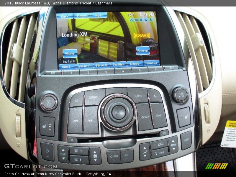 White Diamond Tricoat / Cashmere 2013 Buick LaCrosse FWD