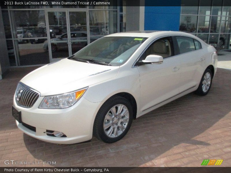 White Diamond Tricoat / Cashmere 2013 Buick LaCrosse FWD