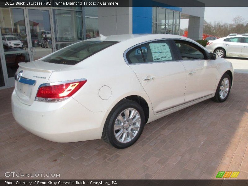 White Diamond Tricoat / Cashmere 2013 Buick LaCrosse FWD