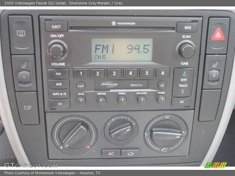 Silverstone Grey Metallic / Grey 2003 Volkswagen Passat GLS Sedan