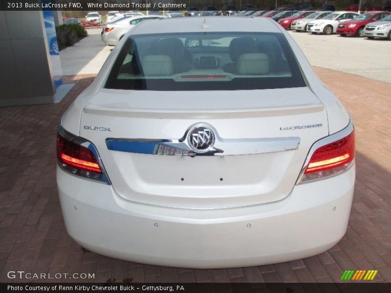White Diamond Tricoat / Cashmere 2013 Buick LaCrosse FWD