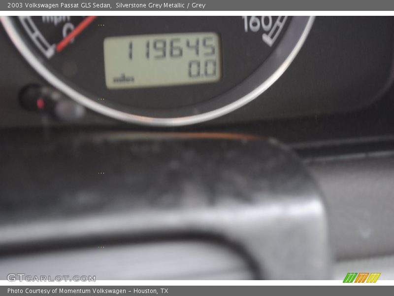 Silverstone Grey Metallic / Grey 2003 Volkswagen Passat GLS Sedan