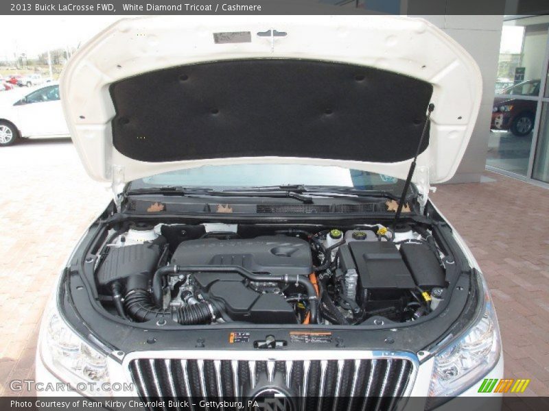 White Diamond Tricoat / Cashmere 2013 Buick LaCrosse FWD