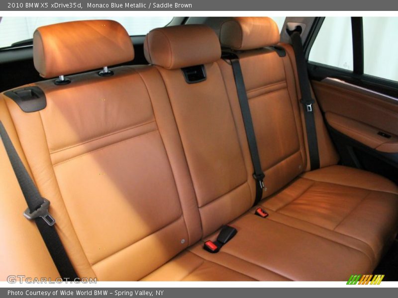 Monaco Blue Metallic / Saddle Brown 2010 BMW X5 xDrive35d