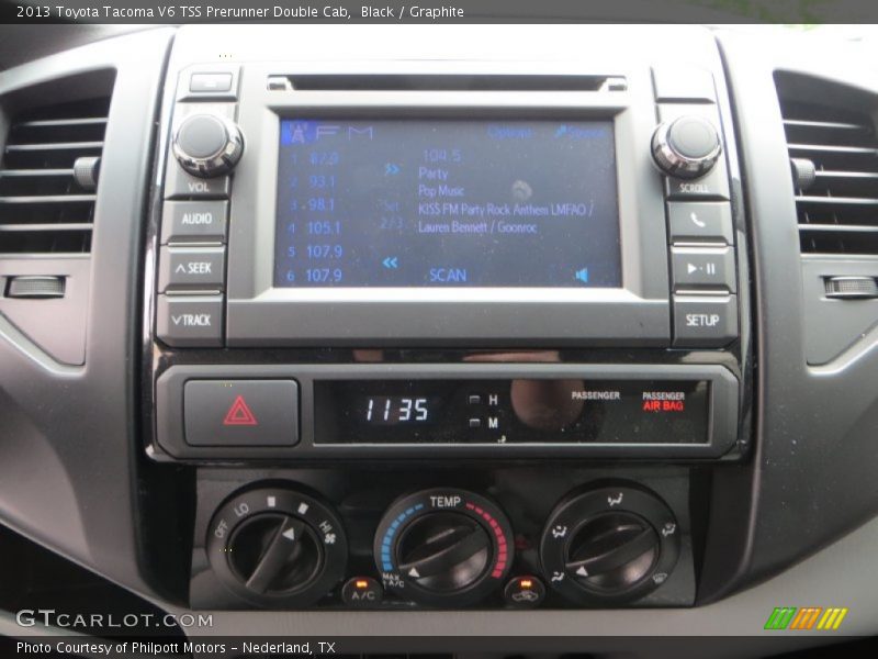 Black / Graphite 2013 Toyota Tacoma V6 TSS Prerunner Double Cab