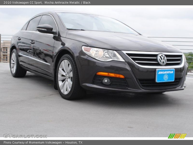 Mocha Anthracite Metallic / Black 2010 Volkswagen CC Sport