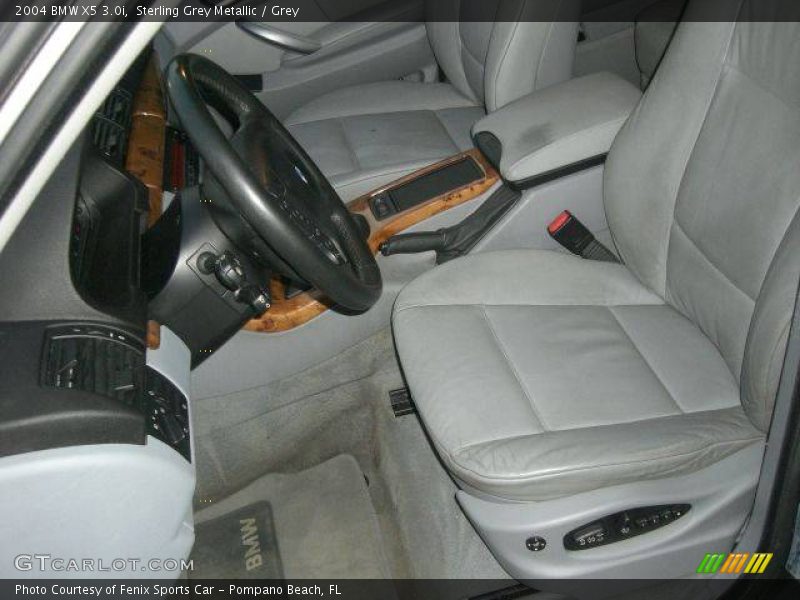 Sterling Grey Metallic / Grey 2004 BMW X5 3.0i