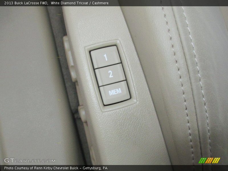 White Diamond Tricoat / Cashmere 2013 Buick LaCrosse FWD