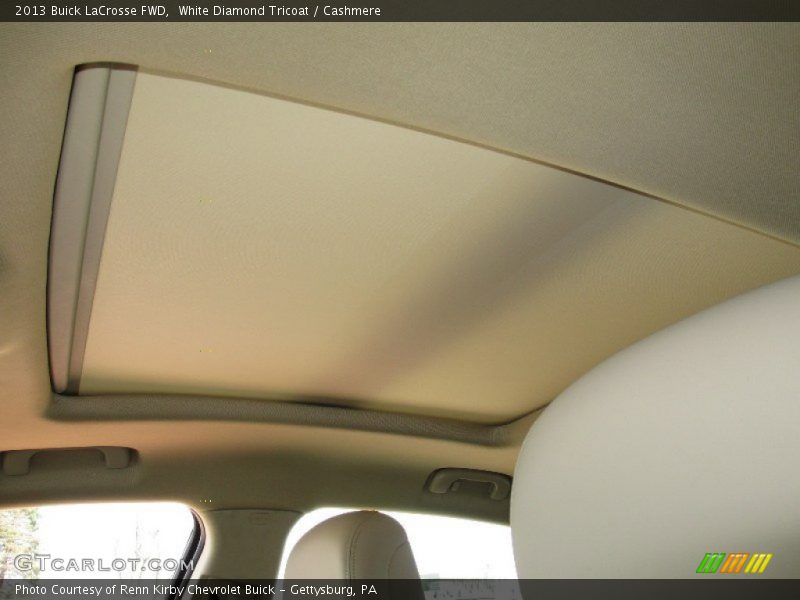 Sunroof of 2013 LaCrosse FWD