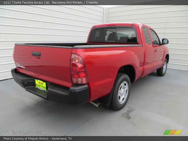 Barcelona Red Metallic / Graphite 2013 Toyota Tacoma Access Cab