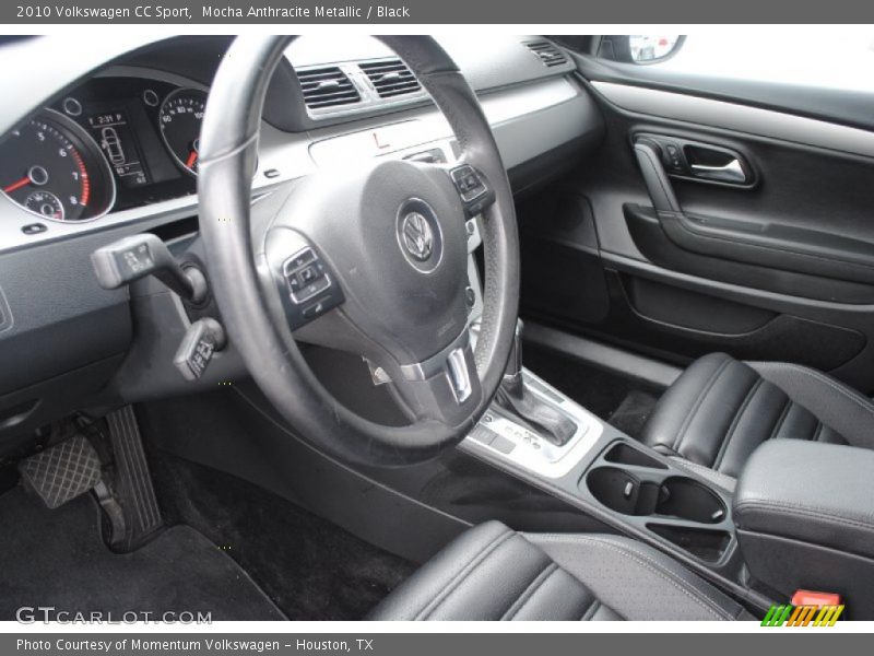 Mocha Anthracite Metallic / Black 2010 Volkswagen CC Sport