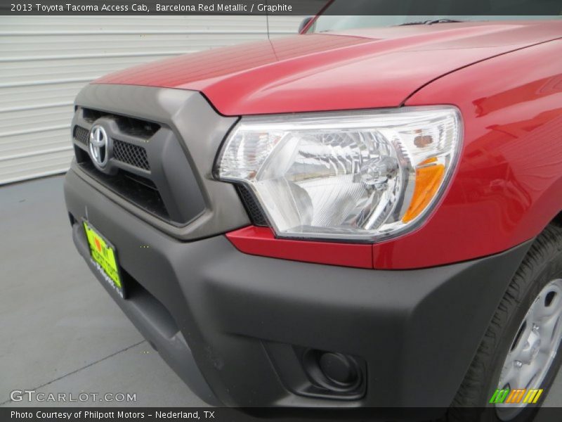Barcelona Red Metallic / Graphite 2013 Toyota Tacoma Access Cab