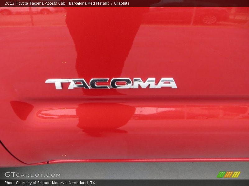 Barcelona Red Metallic / Graphite 2013 Toyota Tacoma Access Cab