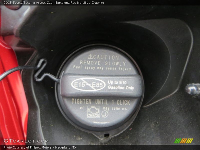 Barcelona Red Metallic / Graphite 2013 Toyota Tacoma Access Cab