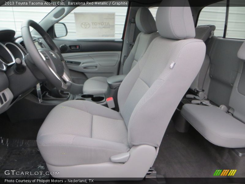 Barcelona Red Metallic / Graphite 2013 Toyota Tacoma Access Cab